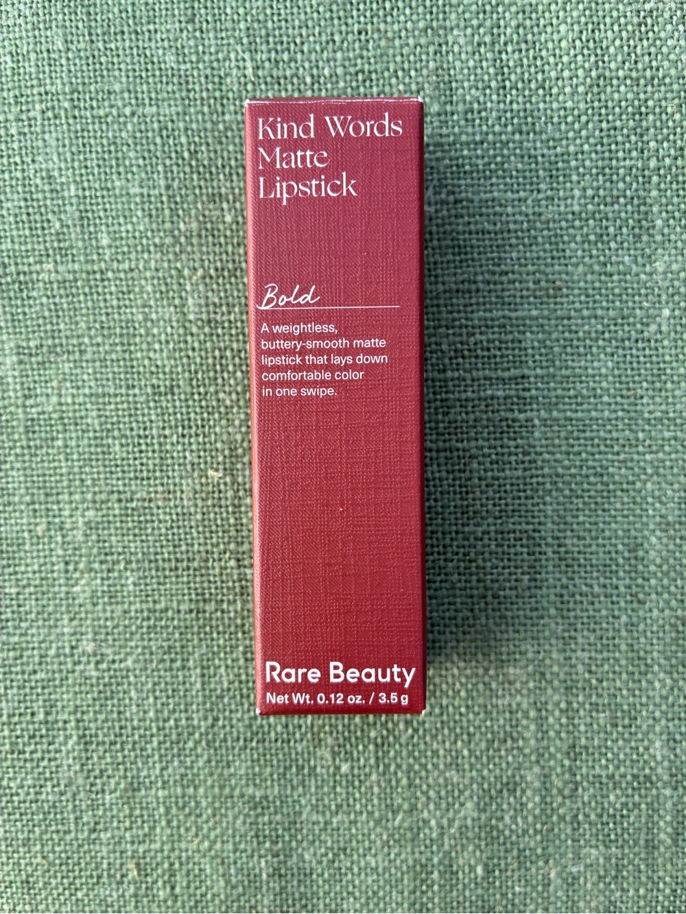 Rare Beauty Kind Words Matte Lipstick – Bold